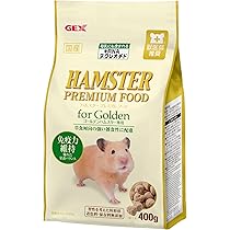 Amazon | GEX ジェックス ハムスタープレミアムフード ゴールデン専用